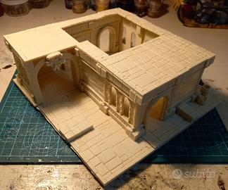 Terrain wargame " ancient mansion" 28mm 32mm 