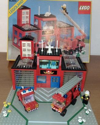 Lego stazione pompieri 6385  completa 1985
