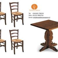 Sedie Tavolini Arredo Bar Pub Ristorante 0393