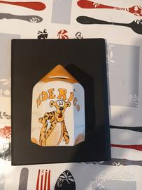 Salvadanaio in ceramica dipinta  mano