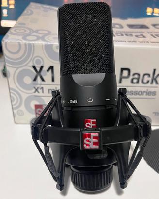 Microfono cardioide SE electronics x1 s vocal pack