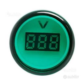 Voltometro digitale led 60-450 V.ac