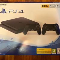 PS4 Slim 1Tb + 2 joystick
