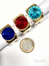 Set di  Anelli vintage Made in Italy