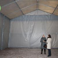 TENDONI   MAGAZZINO  8 X 12 X 4,0  USO INVERNALE