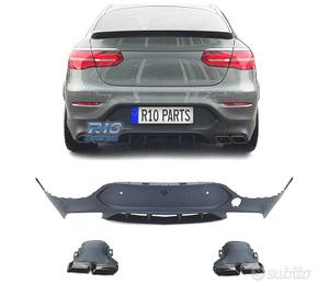 DIFUSORE MERCEDES GLC C253 COUPE 15-19 LOOK AMG GL