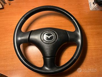 Volante Mazda Mx5 Cuciture Bianche