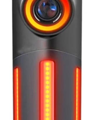 luce  posteriore per bicicletta con videocamera 