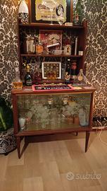 MOBILE BAR VINTAGE ANNI '50/'60 – VETRINA IN VETRO