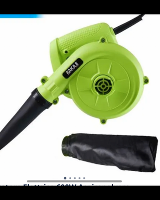 Mini soffiatore e aspiratore 600w