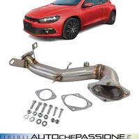 Downpipe racing inox per VW Scirocco 08-17 1.4 TSI