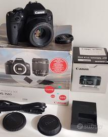 Canon EOS 750D 24.2Mpx Canon 50mm/1.8