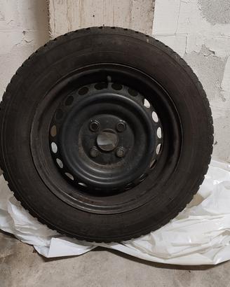 Pneumatici invernali e cerchi acciaio 175/65 R14