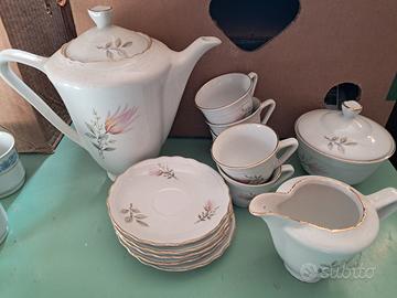 set da the vintage monopoli ceramica decoro
