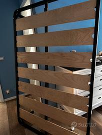 Rete letto una piazza e mezza 120×190 come nuova