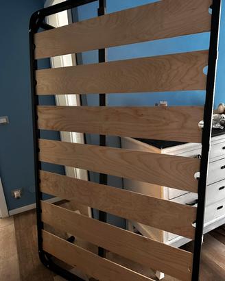 Rete letto una piazza e mezza 120×190 come nuova
