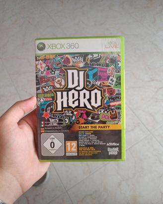 gioco Xbox 360 dj hero