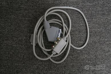 Cavo audio video scart rgb per playstation 1
