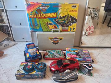12 set micro machines gig galoob tanica pista