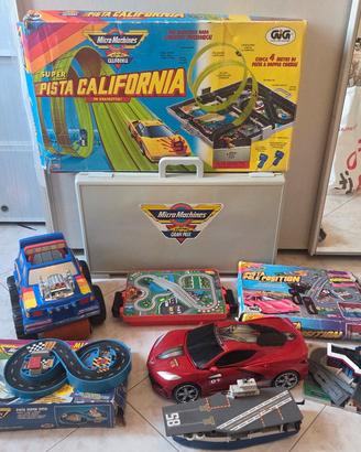 12 set micro machines gig galoob tanica pista