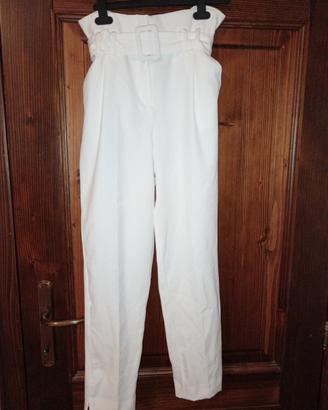 Pantaloni bianchi eleganti Pimkie  tg38