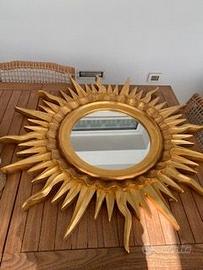 Specchio a forma di sole