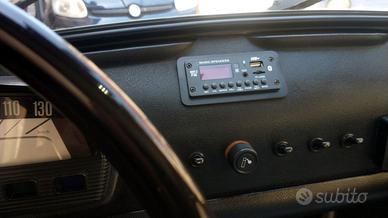 FIAT 500 Epoca. AUTORADIO USB/TF/FM/AUX/BLUETOOH