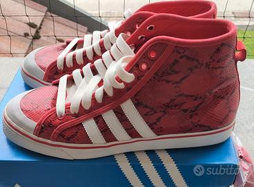 scarpe Adidas Originals Nizza Hi – “Red Snakeskin”