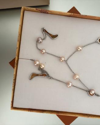 set collana e bracciale alviero martini
