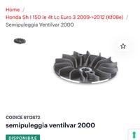 Ventolino malossi per sh 125/150