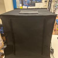 Cubo illuminato per foto oggetti