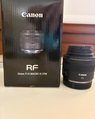 Canon RF 35mm f1.8 Macro IS STM