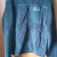 Maglione blu (effetto peluche) Taglia L