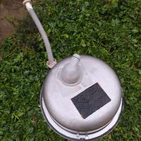 acquaio tondo in acciaio 