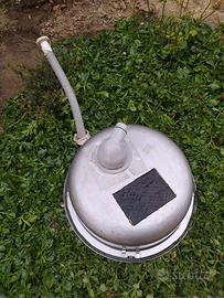 acquaio tondo in acciaio 