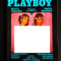 PLAYBOY APRILE 1976 - SILVIA E SOFIA DIONISIO