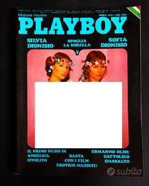 PLAYBOY APRILE 1976 - SILVIA E SOFIA DIONISIO