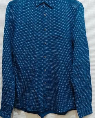 Camicia da uomo fantasia micro pois Olymp 