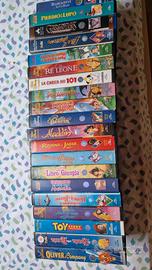 VHS capolavori Disney originali