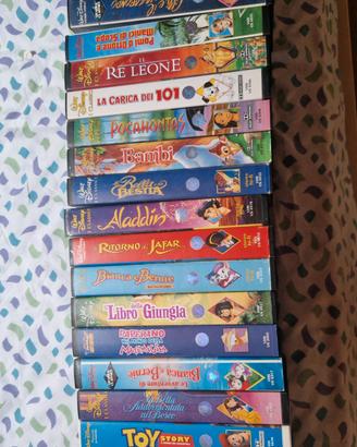 VHS capolavori Disney originali