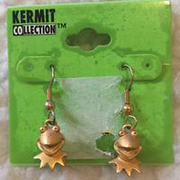 Orecchini Kermit Collection metallo Jim Henson