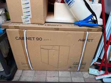 Acquario marino completo di mobile  aqpet nuovo