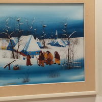 Quadri naif dipinto a mano