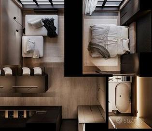 Grazioso arredato bilocale a Monvalle