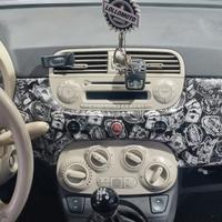 Cruscotto+ Calotte specchietti CUBICATE x Fiat 500