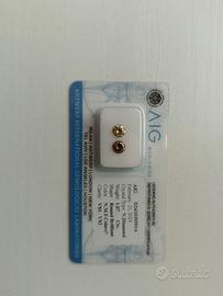 💎 1.ct White & 2 Fancy Color Diamonds💍