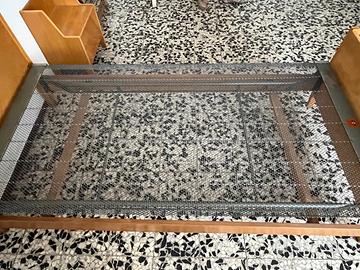 Letto Matrimoniale Vintage in Legno – Anni 60/70