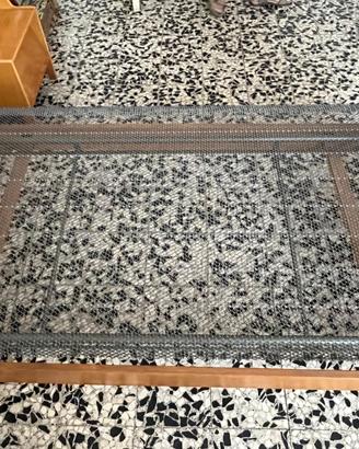 Letto Matrimoniale Vintage in Legno – Anni 60/70