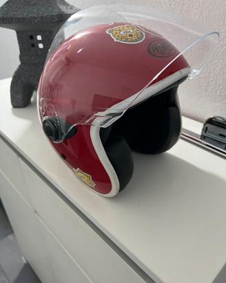 Casco moto jet bambino