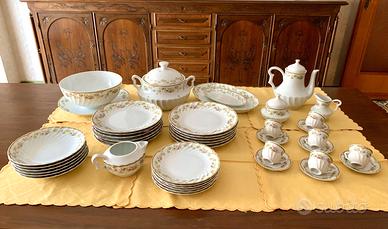 RARO SERVIZIO NUOVO LIMOGES COULEUVRE PER 6